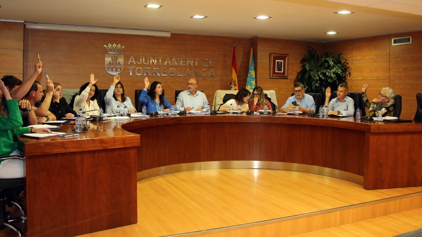 Ple de l'Ajuntament de Torreblanca