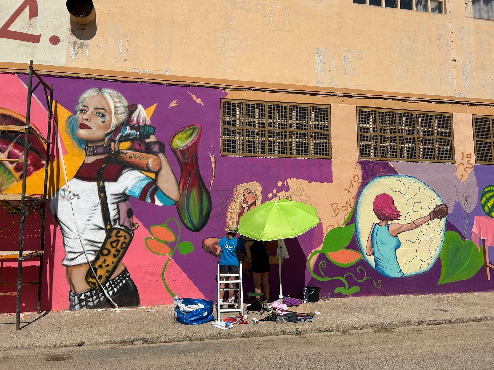 Mural del Graffitea 2025 Mural del Graffitea 2025