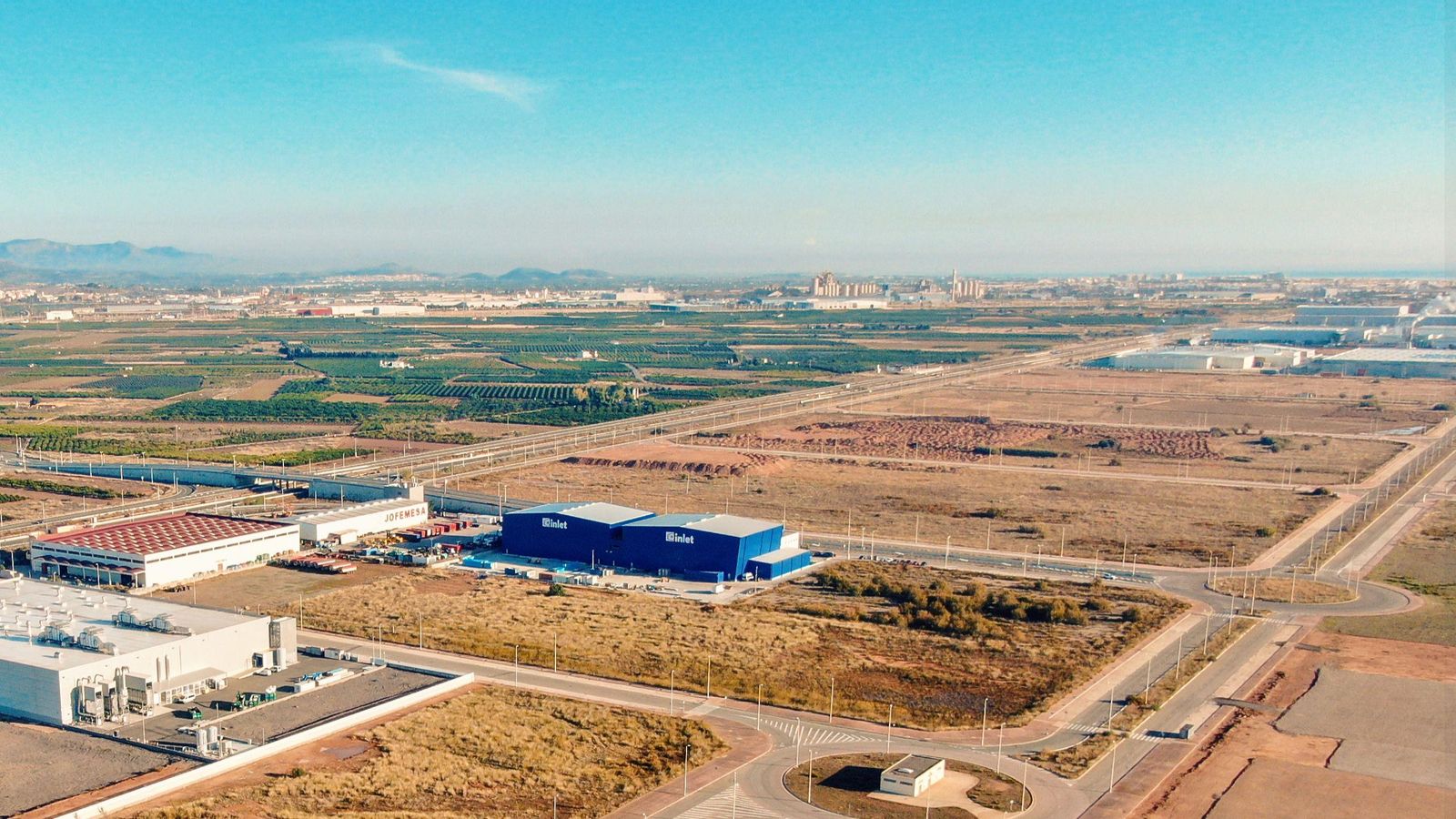 Terrenys on s'instal·larà la gigafactoria de Volkswagen a Sagunt