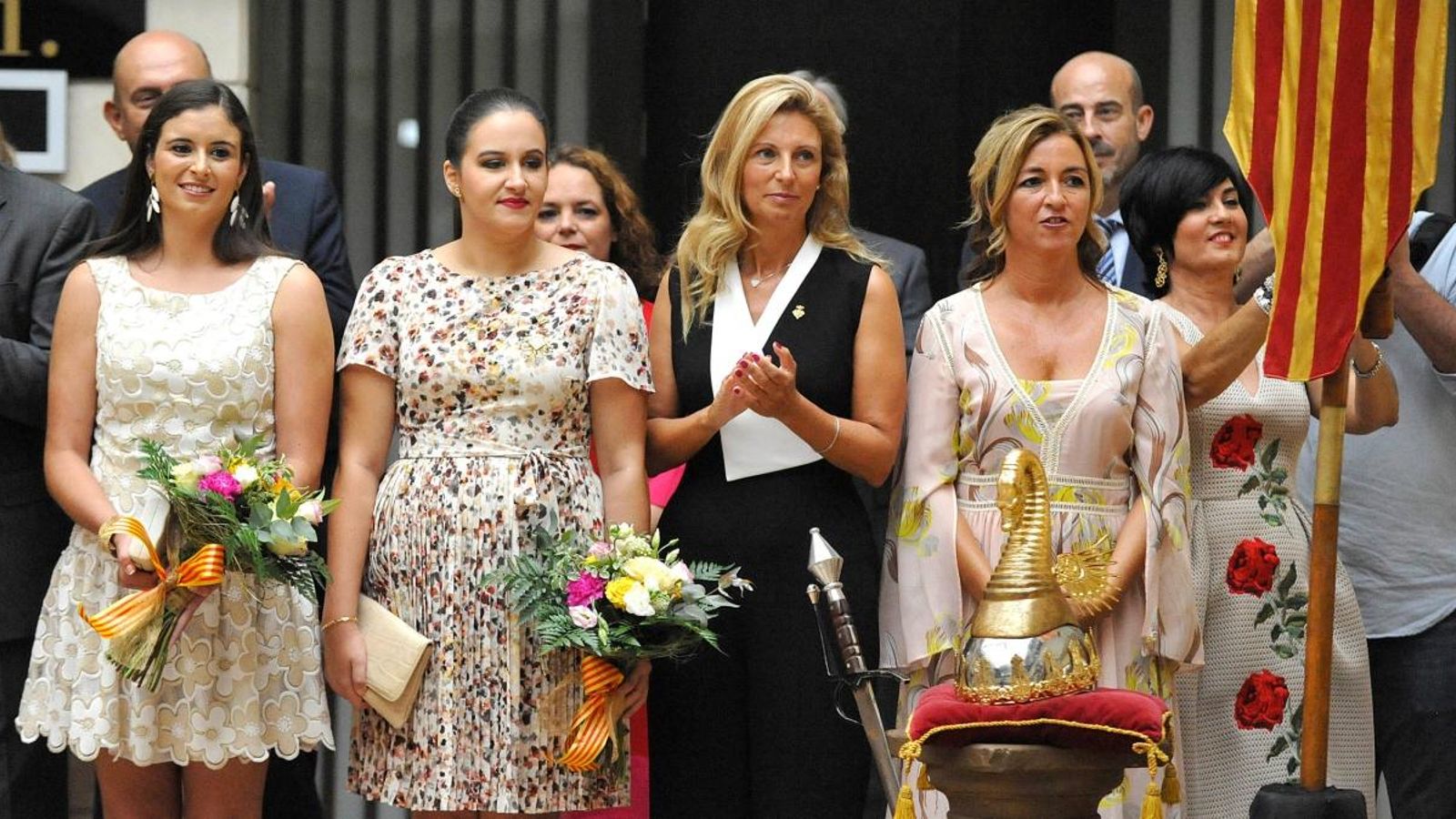 Els Cavallers de la Conquesta presenten Andrea Sánchez com a Na Violant 2019