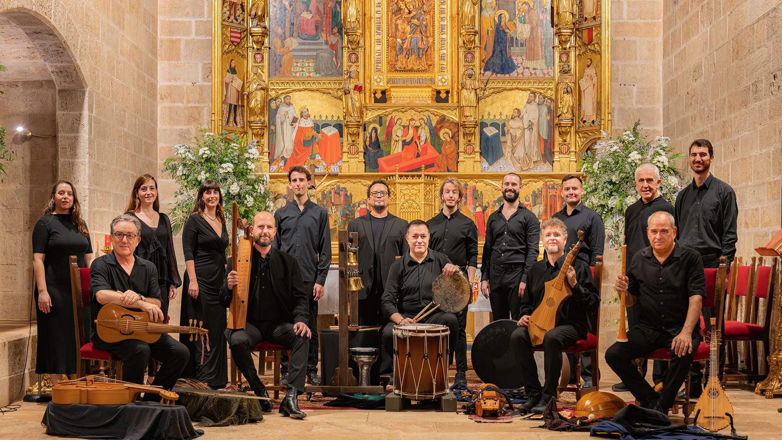 Capella de Ministrers, dirigida por Carles Magraner, en un concert amb el programa 'San Francesco'