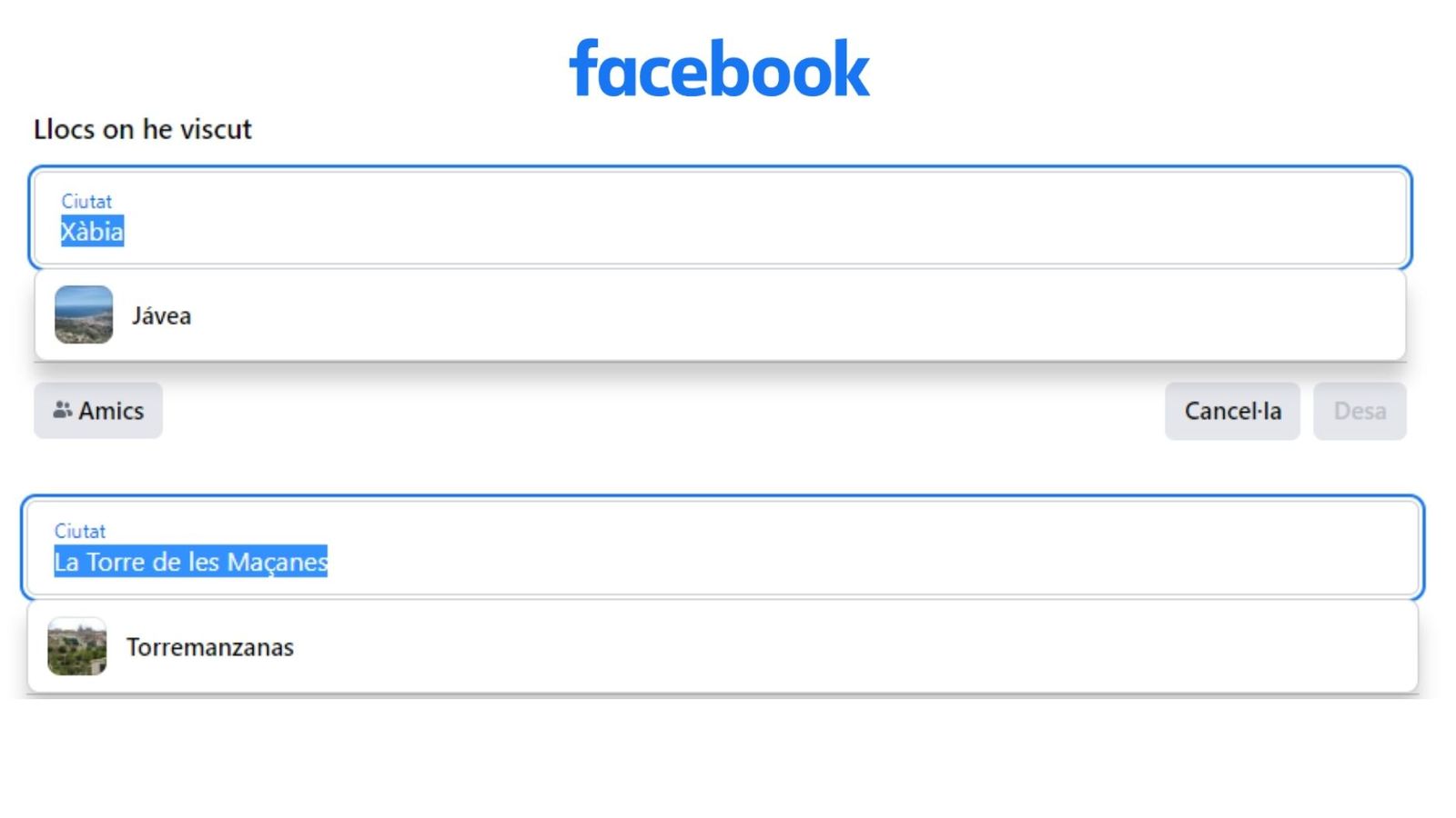 Exemples de la situació que denuncia el PSPV-PSOE amb aquesta PNL