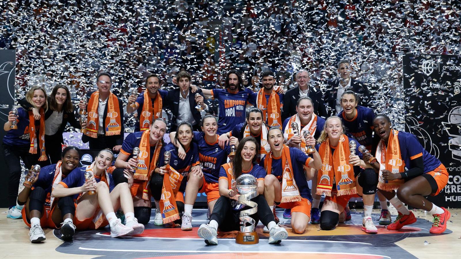 Les campiones de la Copa de la Reina