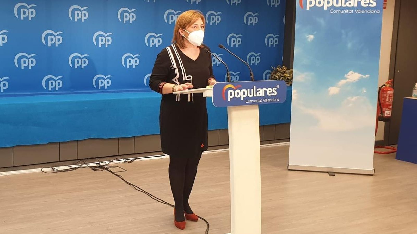 La presidenta del PPCV, Isabel Bonig