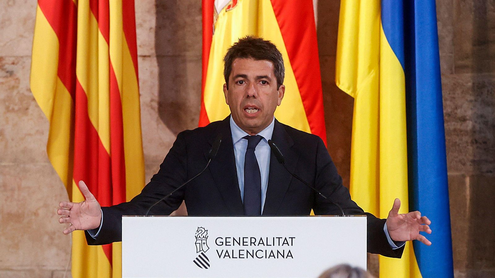 El president de la Generaltiat, Carlos Mazón, en una imatge d'arxiu