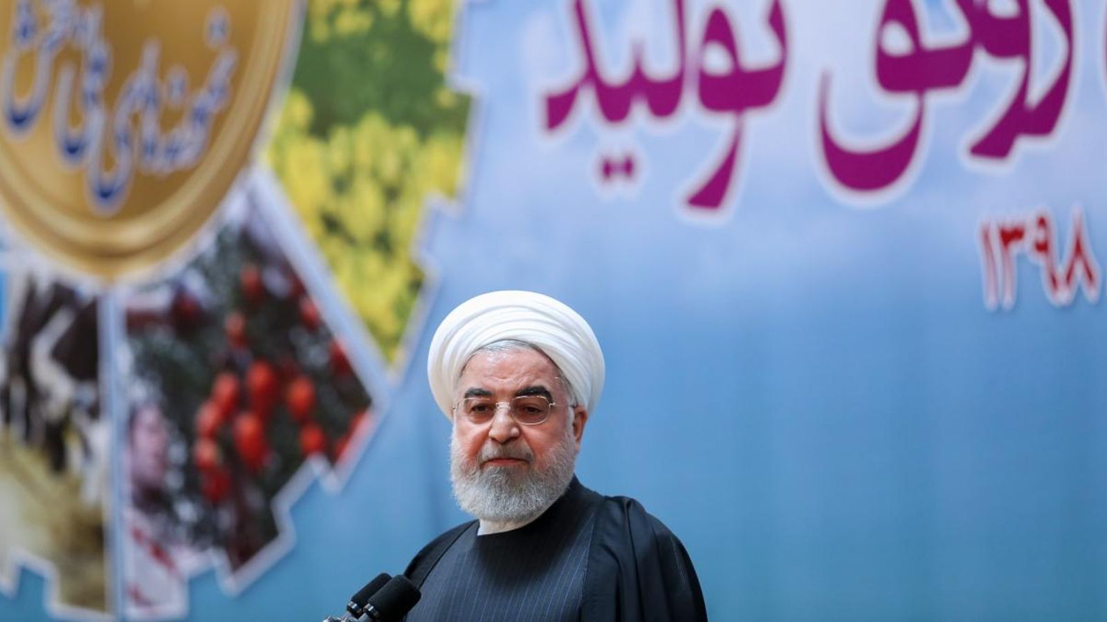 El president Hassan Rouhani, aquest dimarts a Teheran