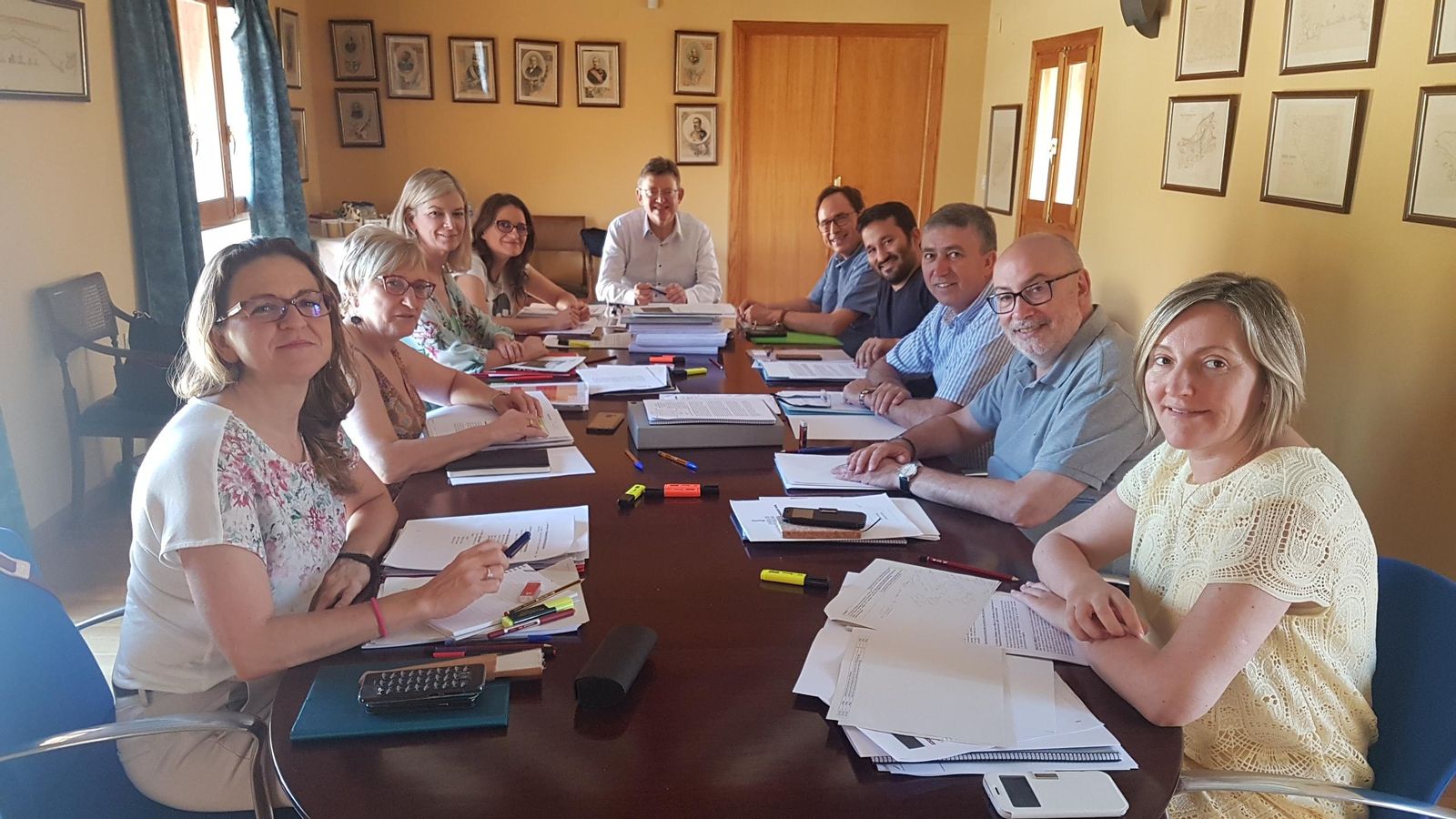 El Govern Valencià està reunit des de divendres 20 de juliol a Biar