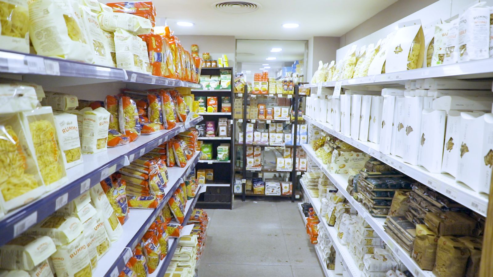 Un supermercat d'Itàlia
