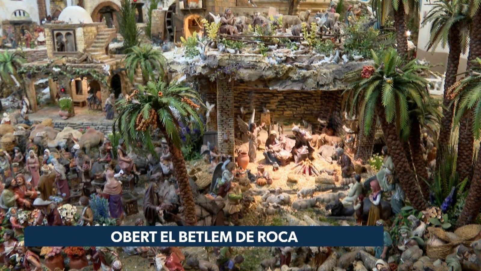 Obert el betlem de Roca
