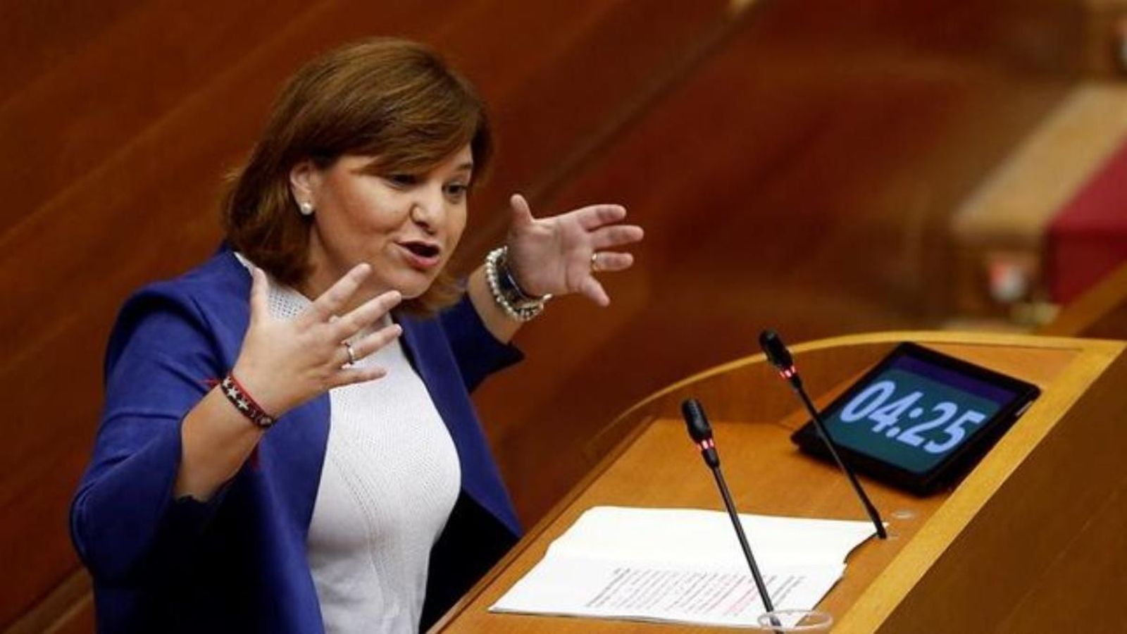 Isabel Bonig, presidenta del PP de la Comunitat Valenciana