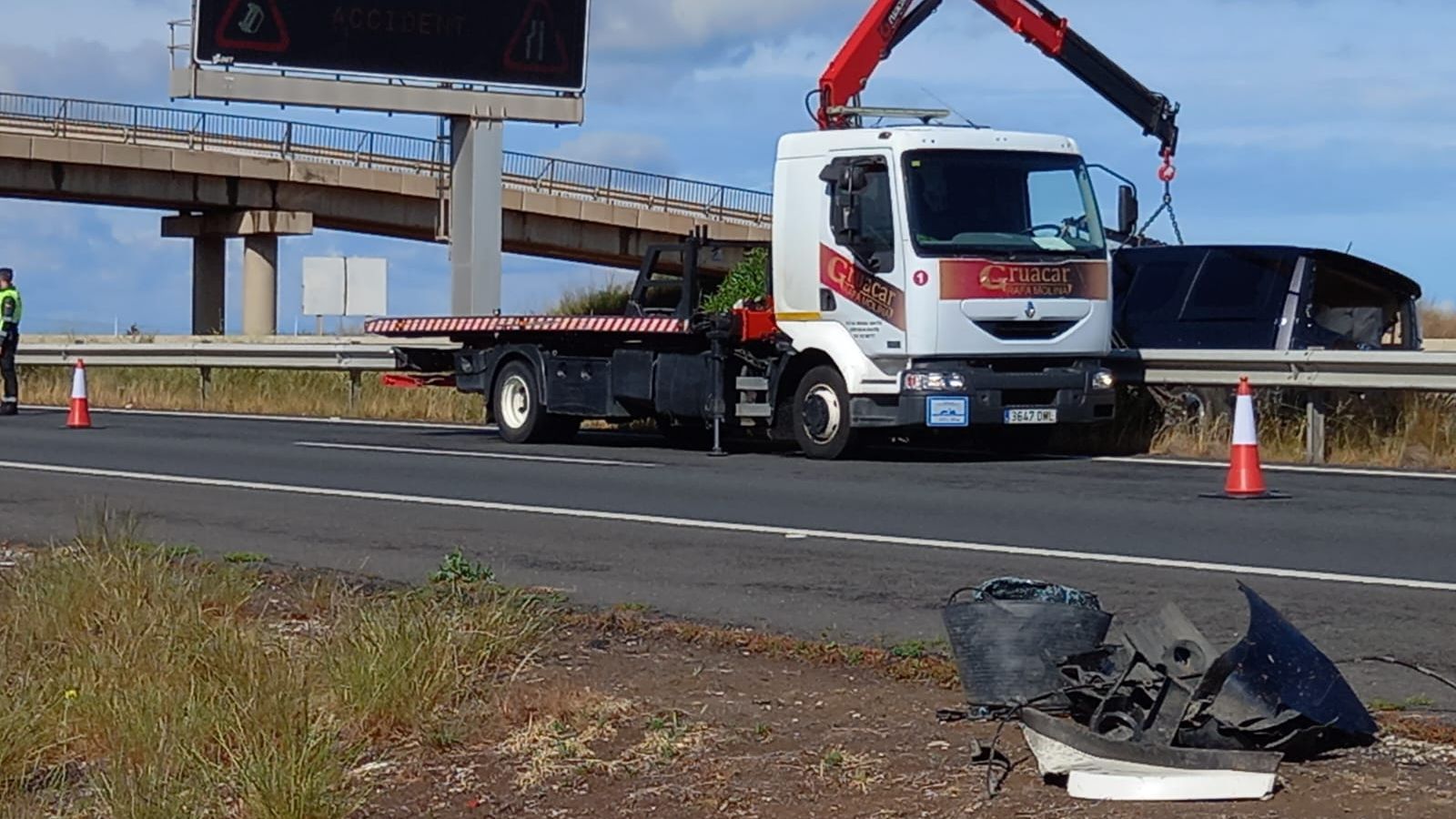 Punt on s'ha produït l'accident