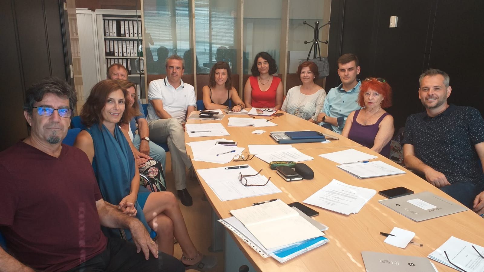 Actual Consell de la Ciutadania en una reunió