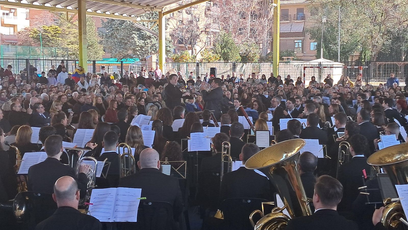 Concert de bandes a Castellar-Oliveral en solidaritat amb els afectats per la dana
