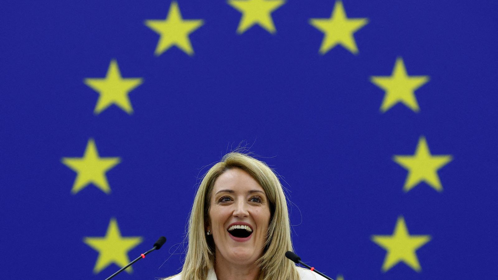 Roberta Metsola, la nova presidenta electa del Parlament Europeu