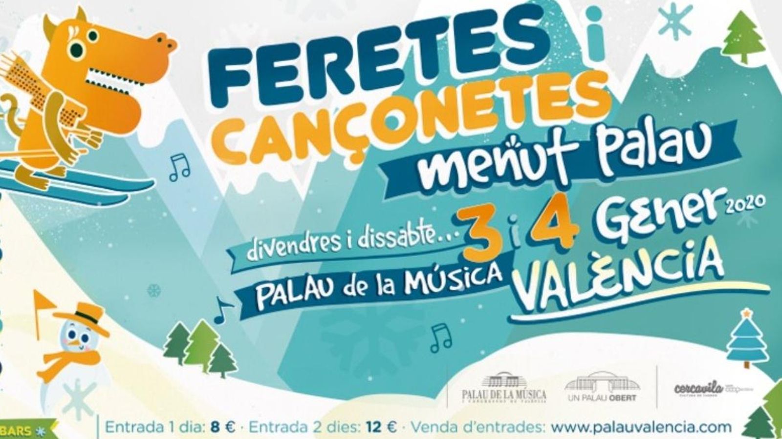 Cartell del festival Feretes i Cançonetes