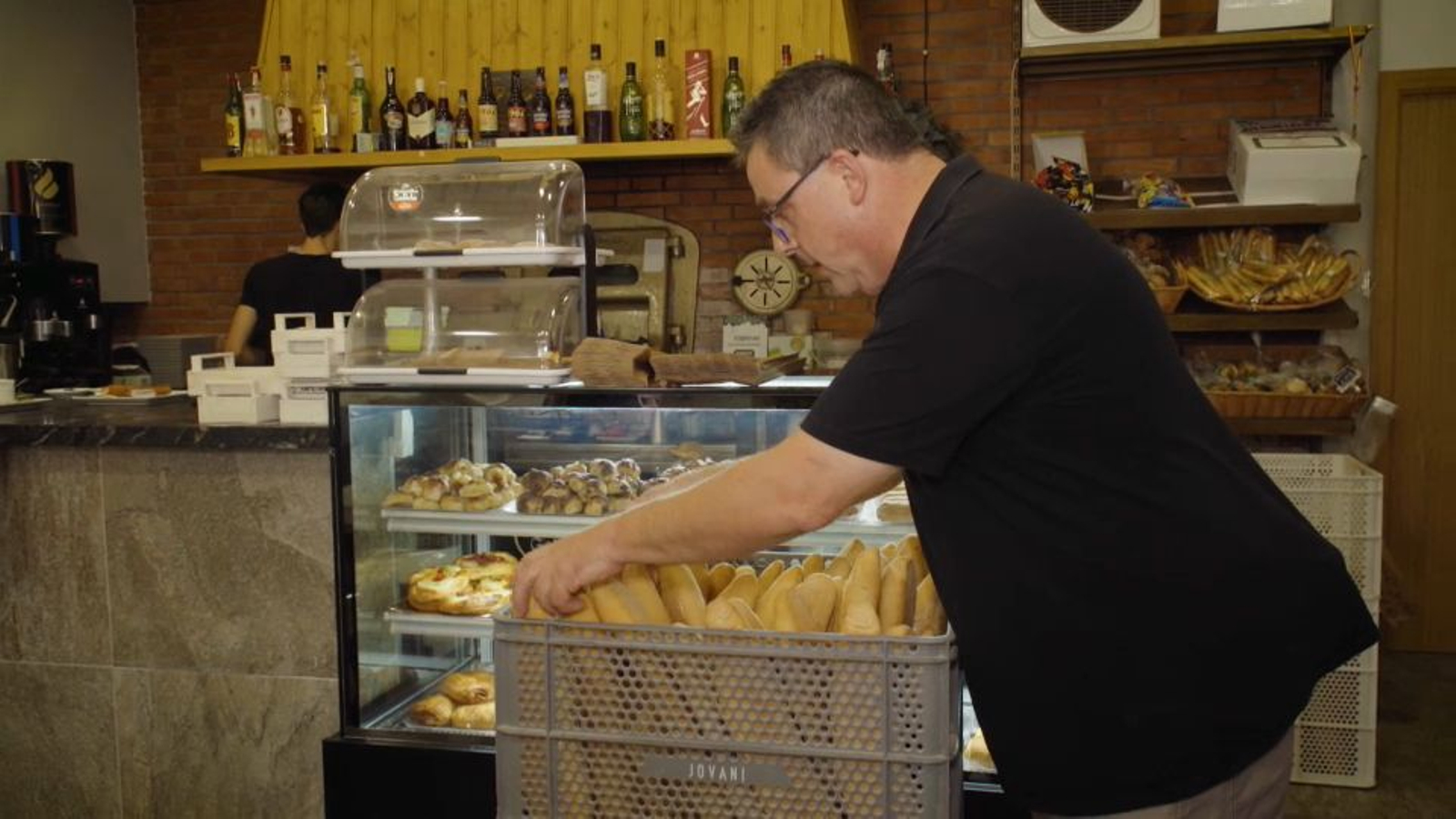 Gaspar Francés, un veí de València, ara viu i treballa a Gaibiel