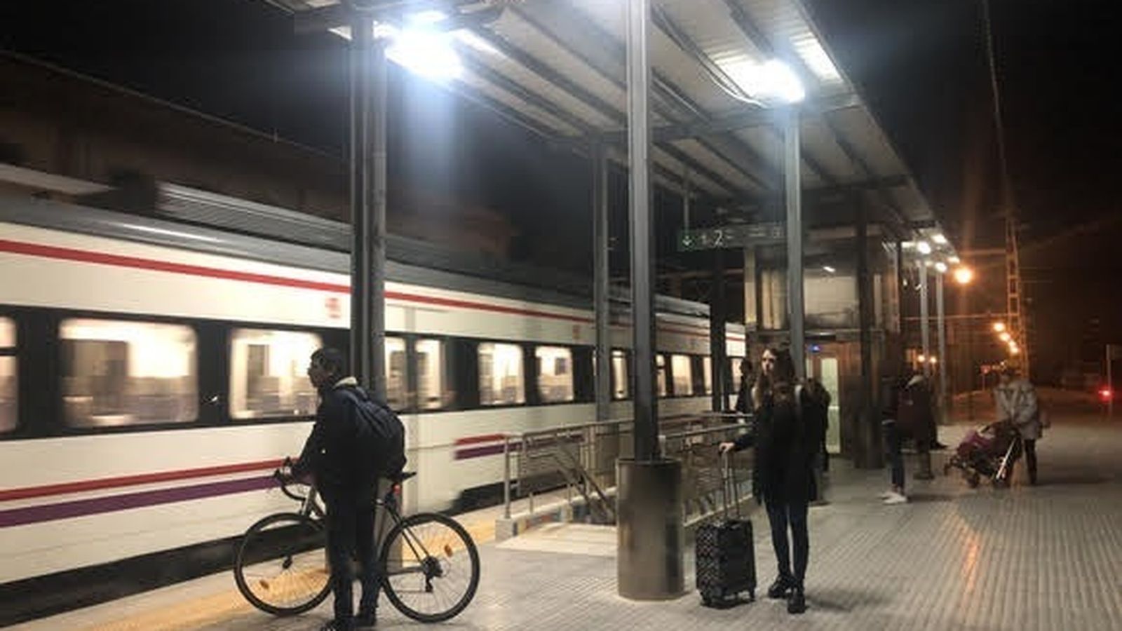 Imatge d'arxiu d'una estació de Rodalies de Renfe