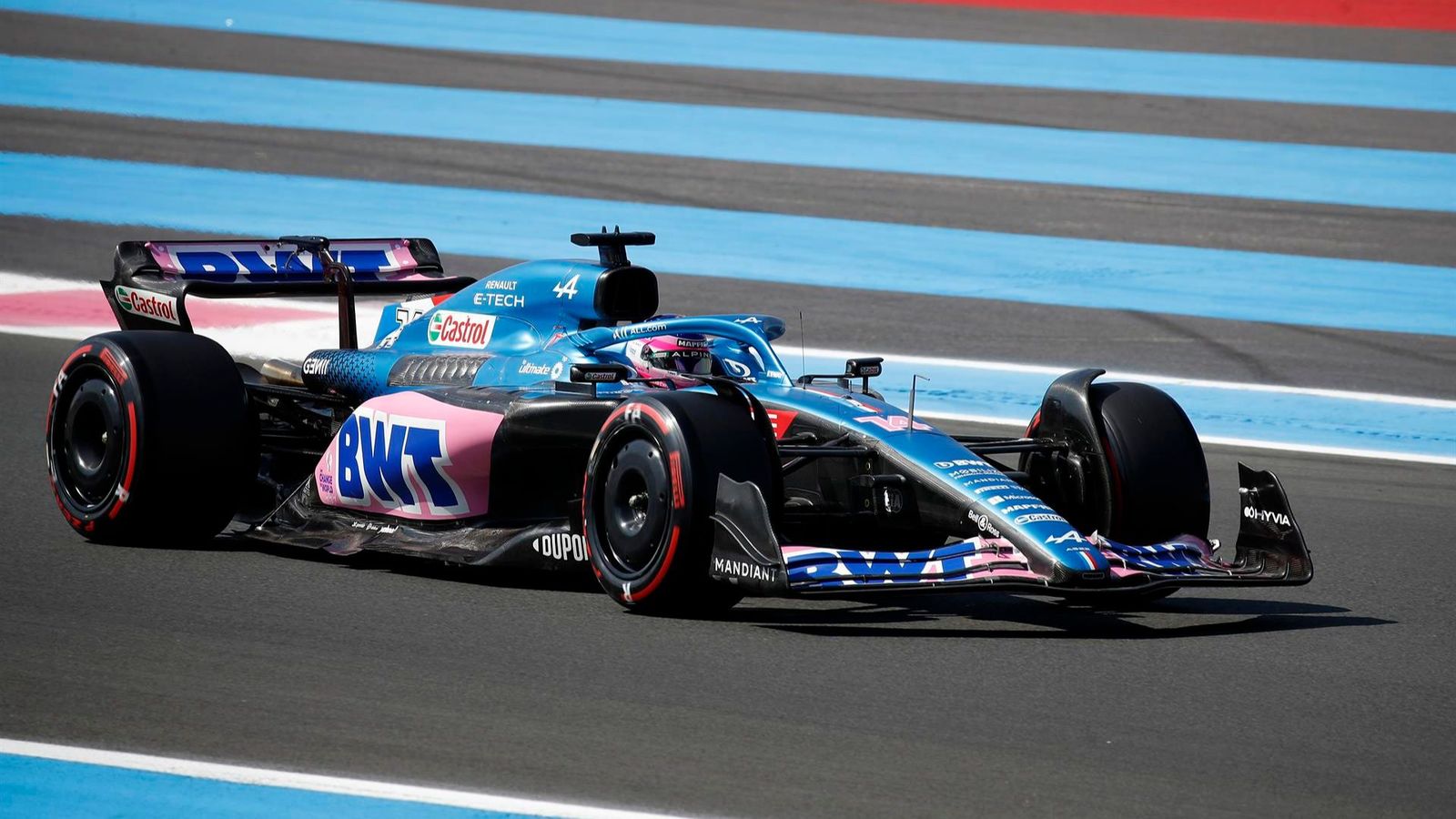 Fernando Alonso, durant la carrera