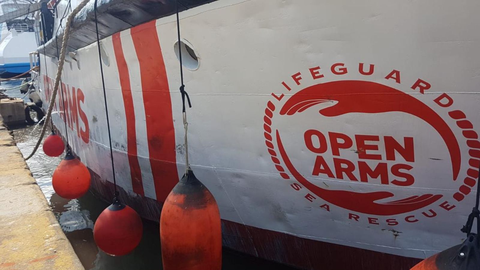 El vaixell de rescat Open Arms en una imatge d'arxiu