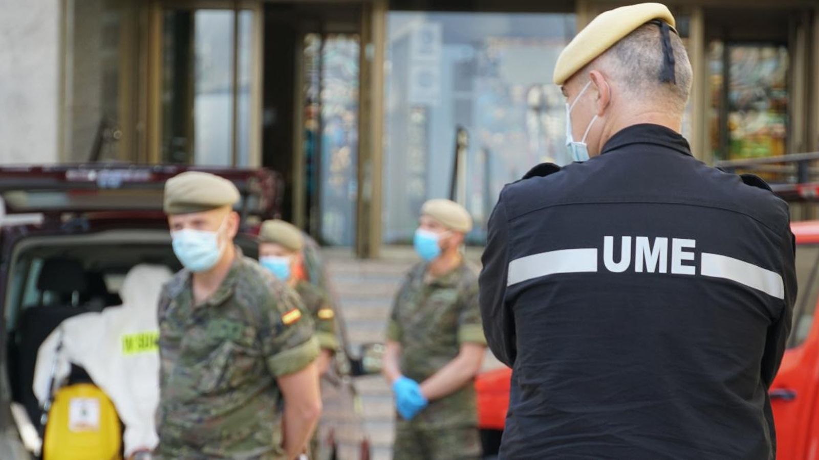 Personal rastrejador de l’UME i de l’Exèrcit de Terra