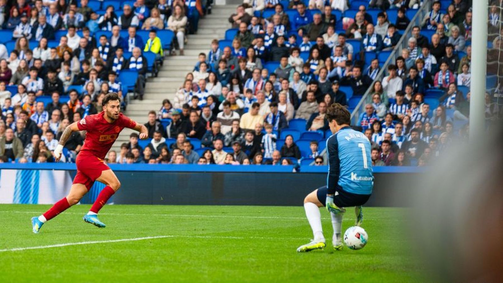 Hugo Duro ha marcat el segon gol del València