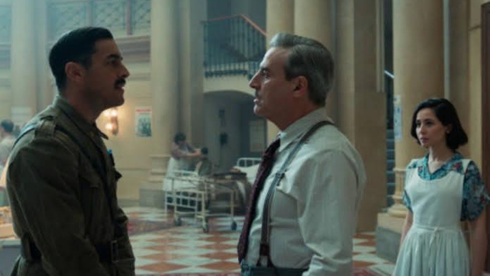 Mario Casas i Alberto San Juan en La Cena