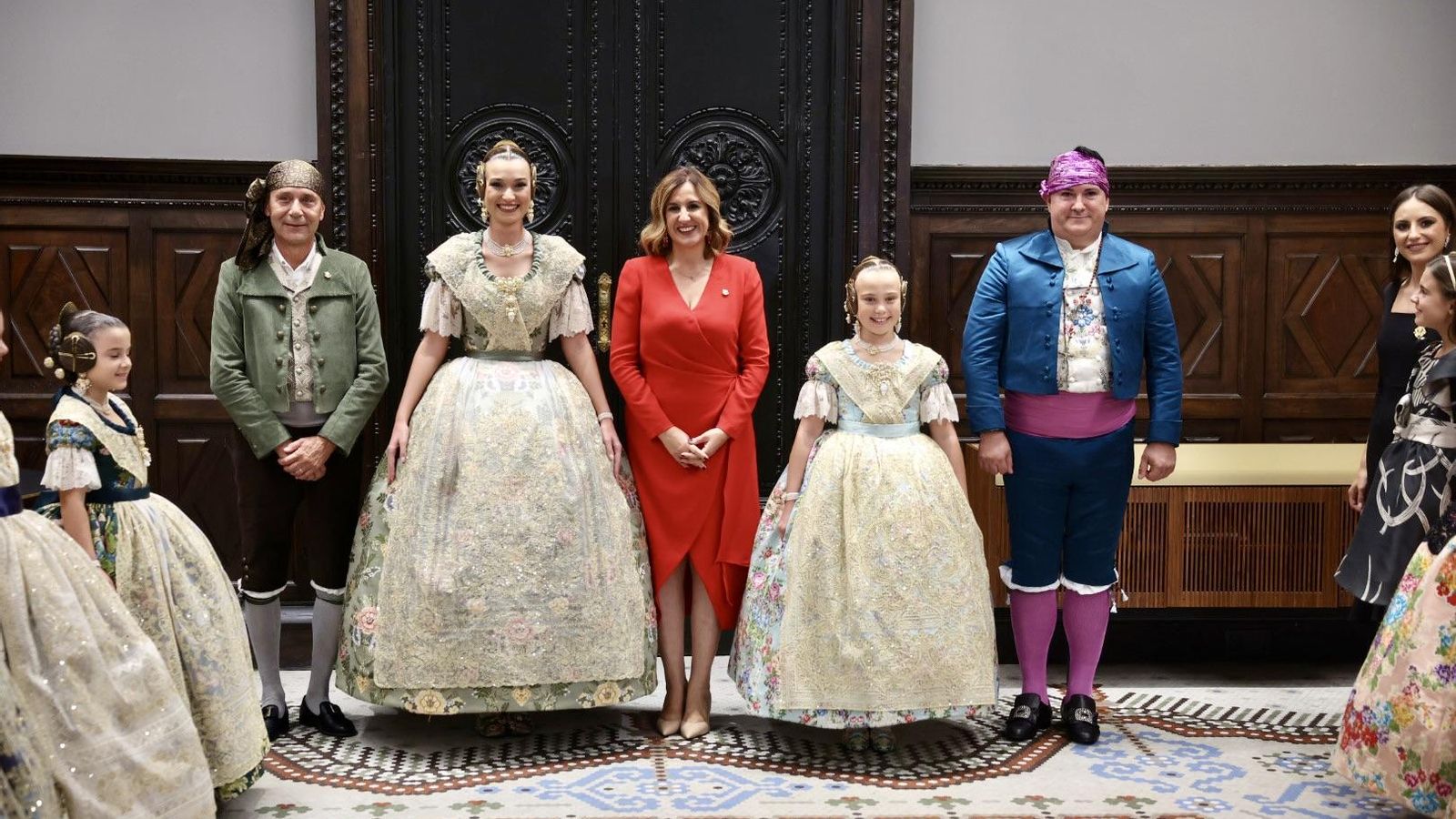 Proclamació de Berta Peiró i Lucía García com a falleres majors de València 2025