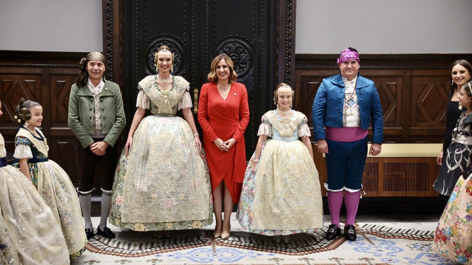 Proclamació de Berta Peiró i Lucía García com a falleres majors de València 2025