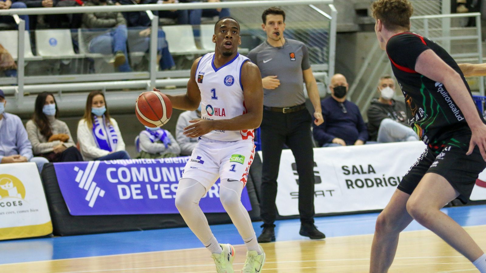 Hearst, en una acció del partit