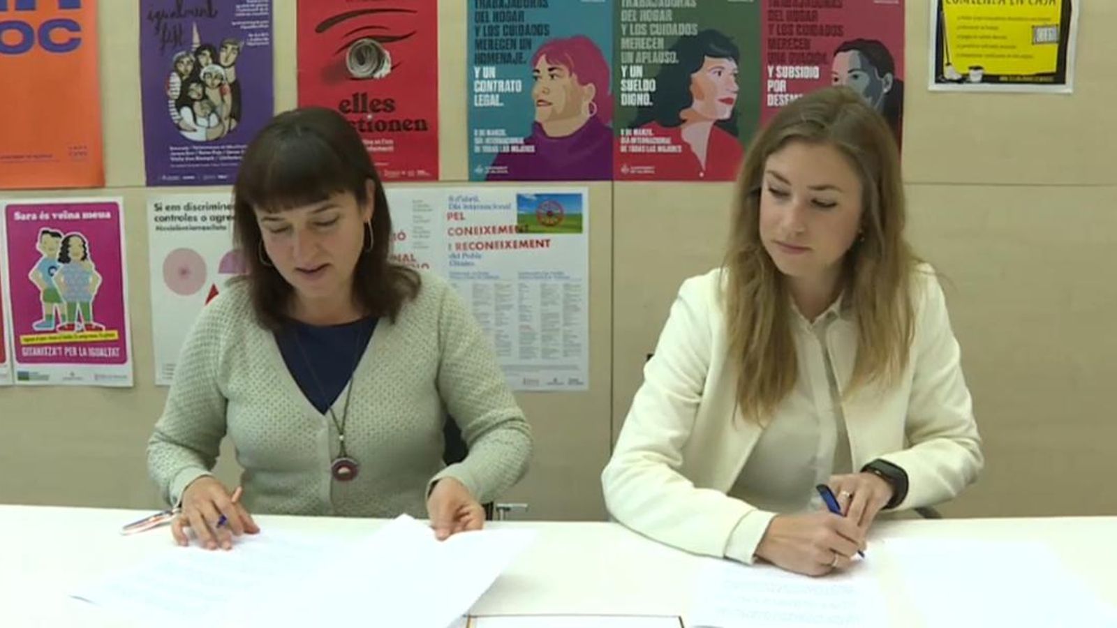 L'Institut Valencià de la Dona i la Regidoria d'Igualtat de València han signat un protocol d'actuació