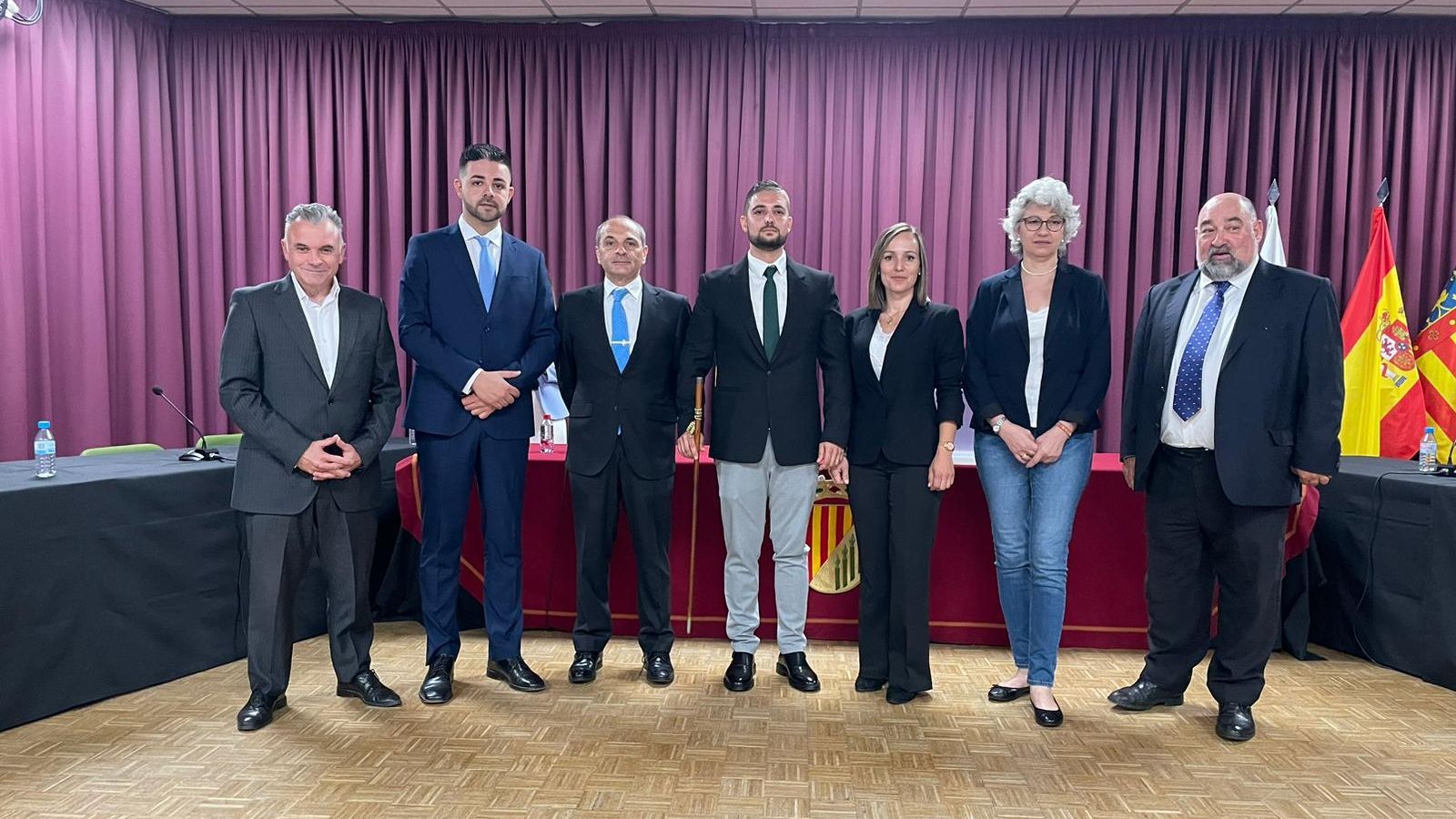 Equip de govern de Nàquera, format per Vox i el Partit Popular