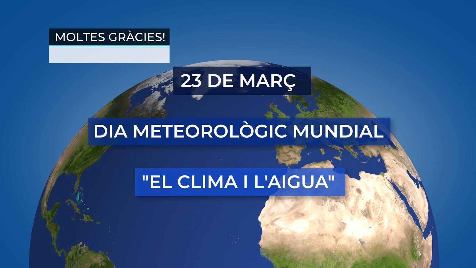 23 de març, Dia Meteorològic Mundial