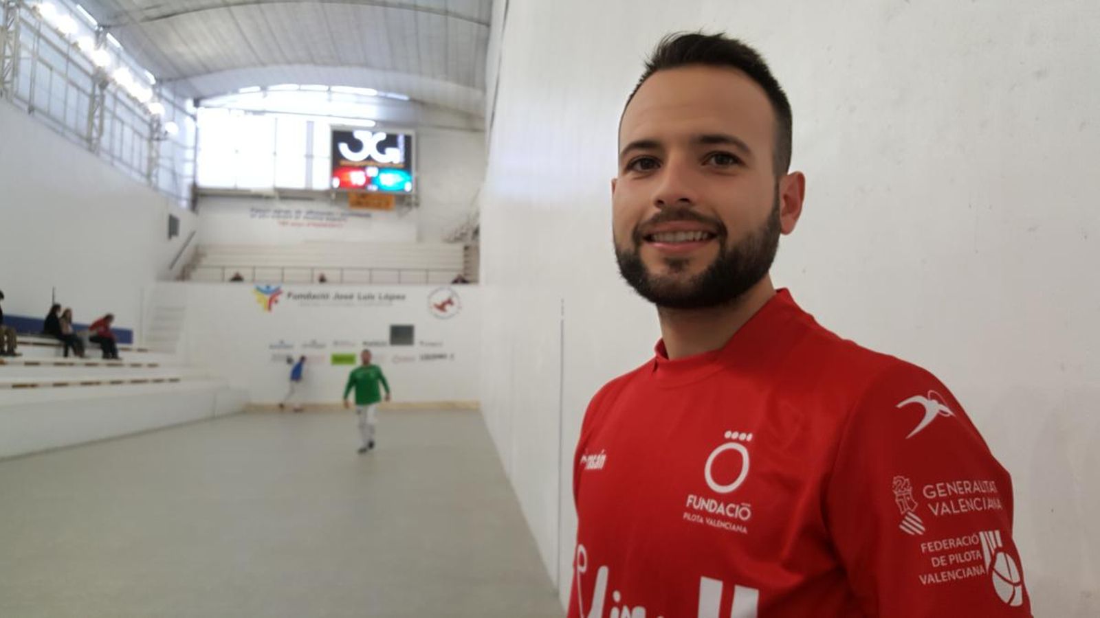 Santi en l'última partida a Pelai