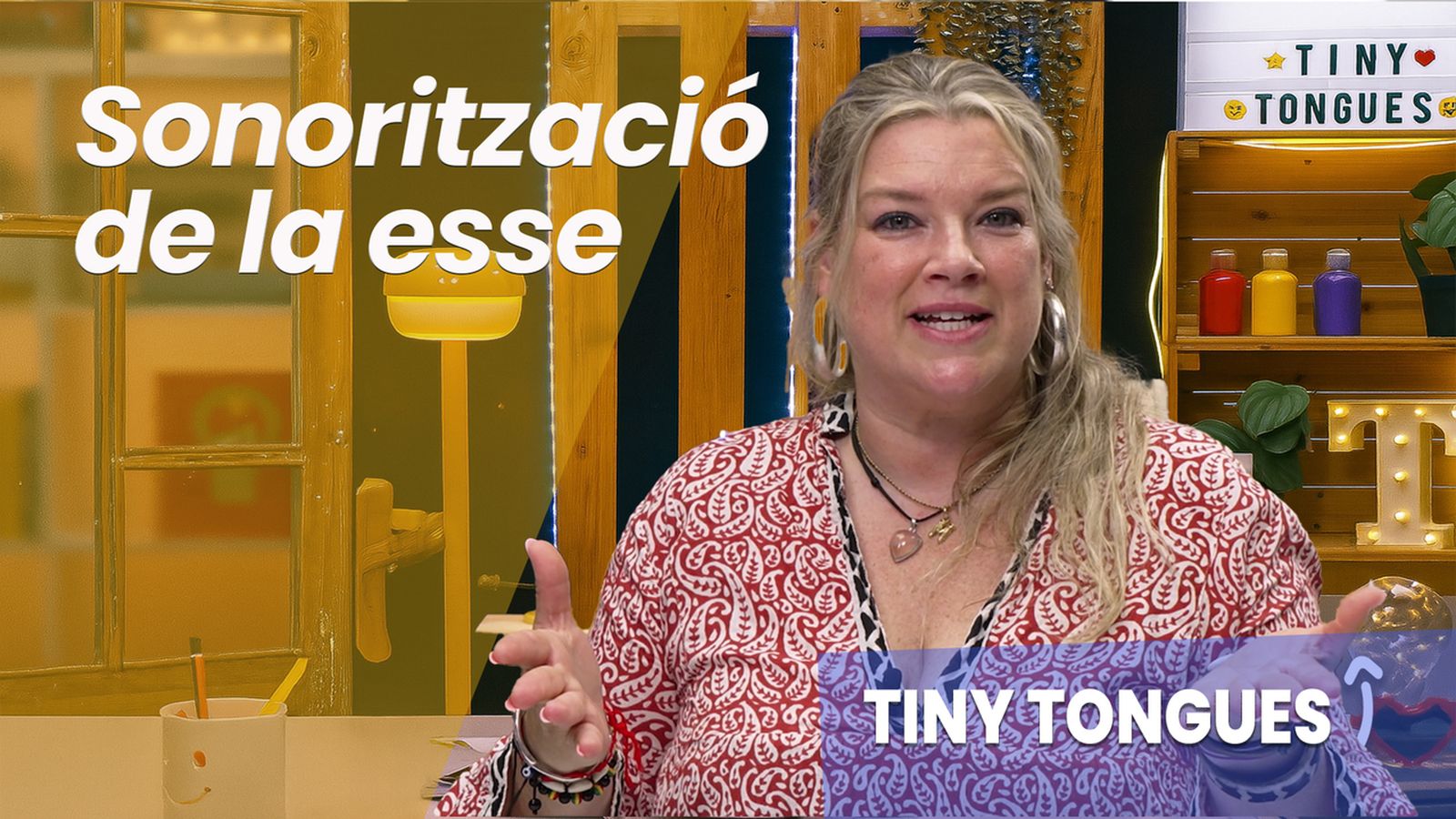 Sonorització de la esse