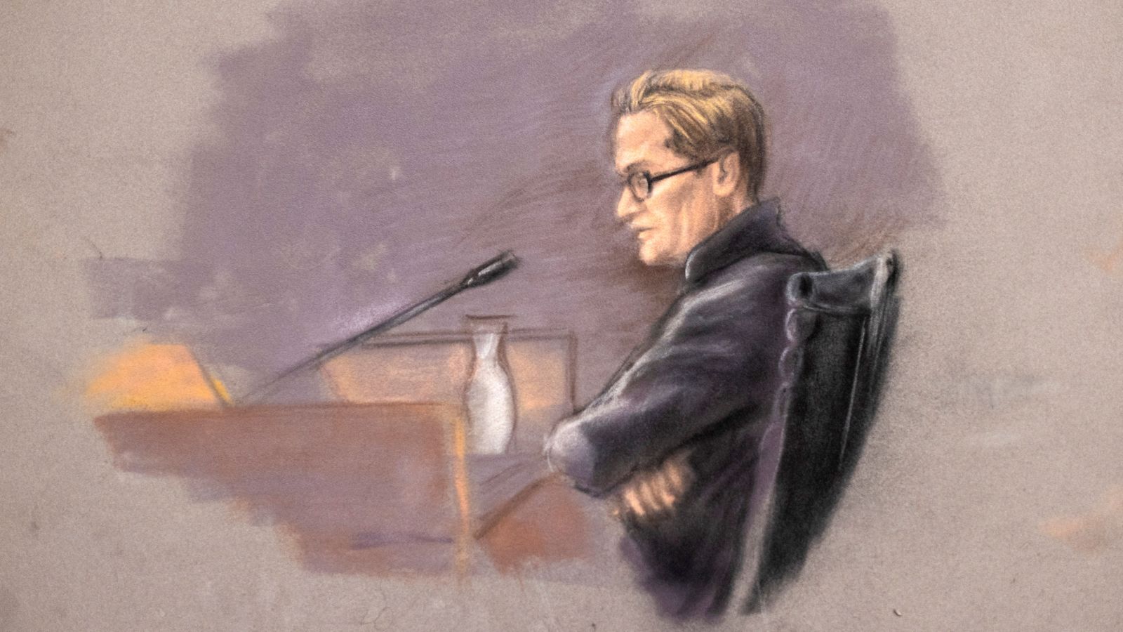 Marius Borg Høiby, en un retrat durant el juí
