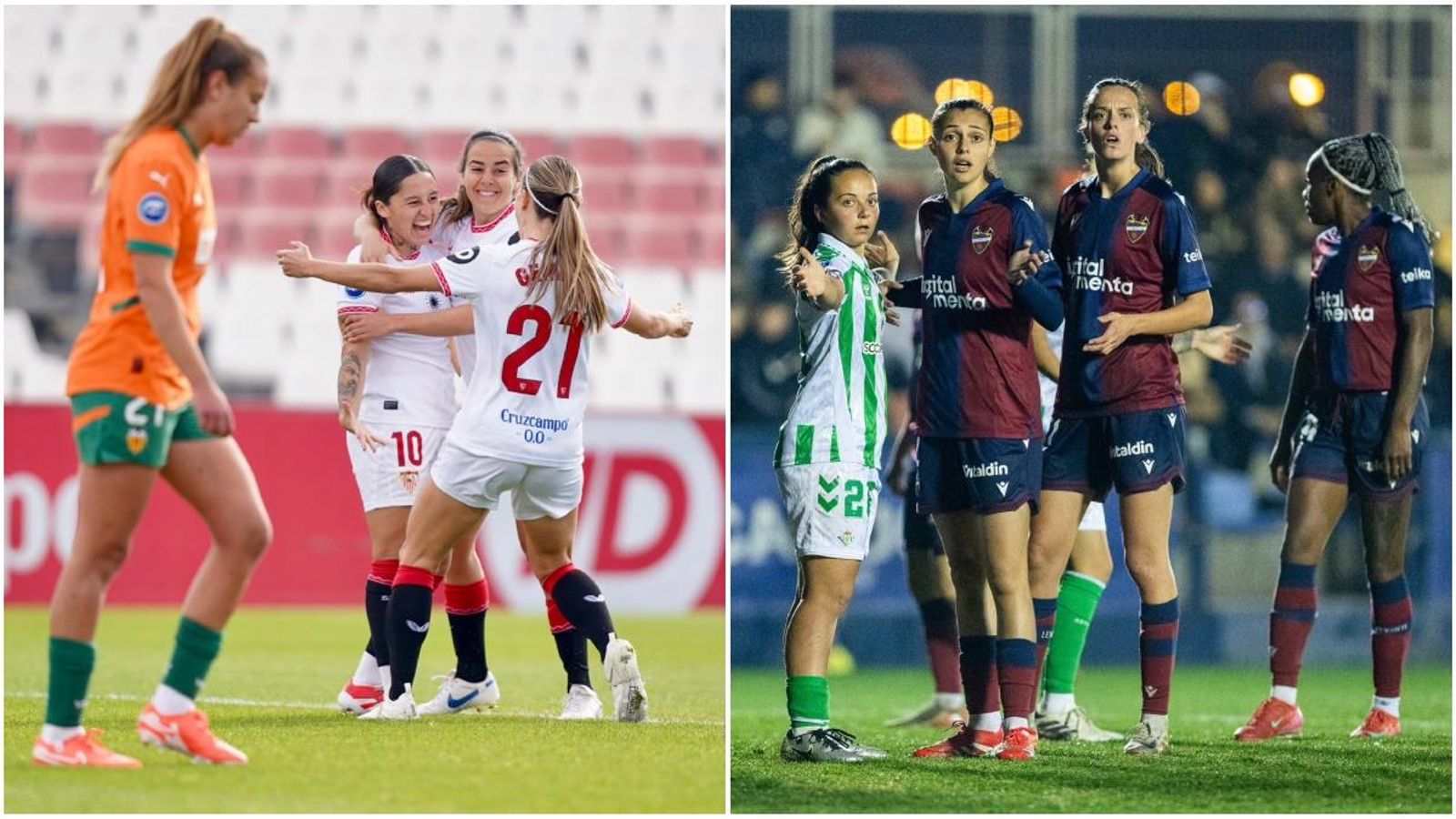 Imatges del duels d'este cap de setmana