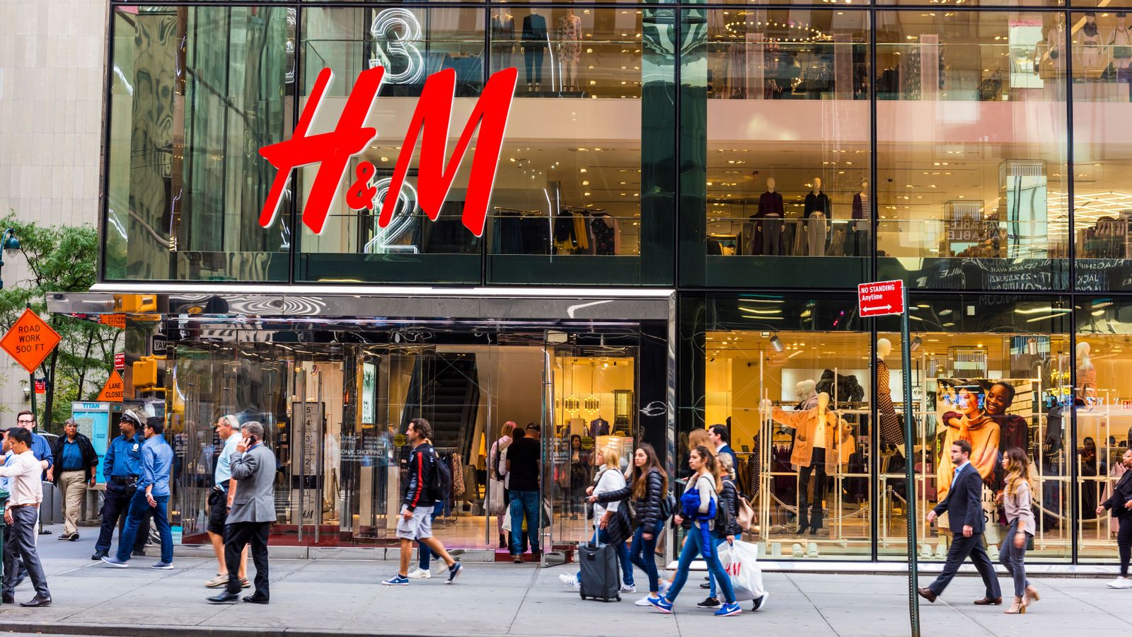 Imatge d'arxiu d'una botiga d'H&M