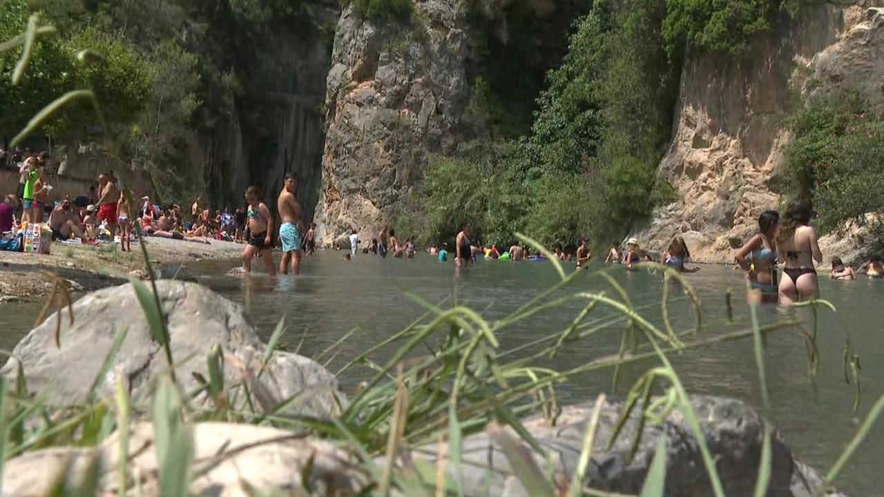 La Fuente de los Baños és una destinació turística molt popular a Montanejos