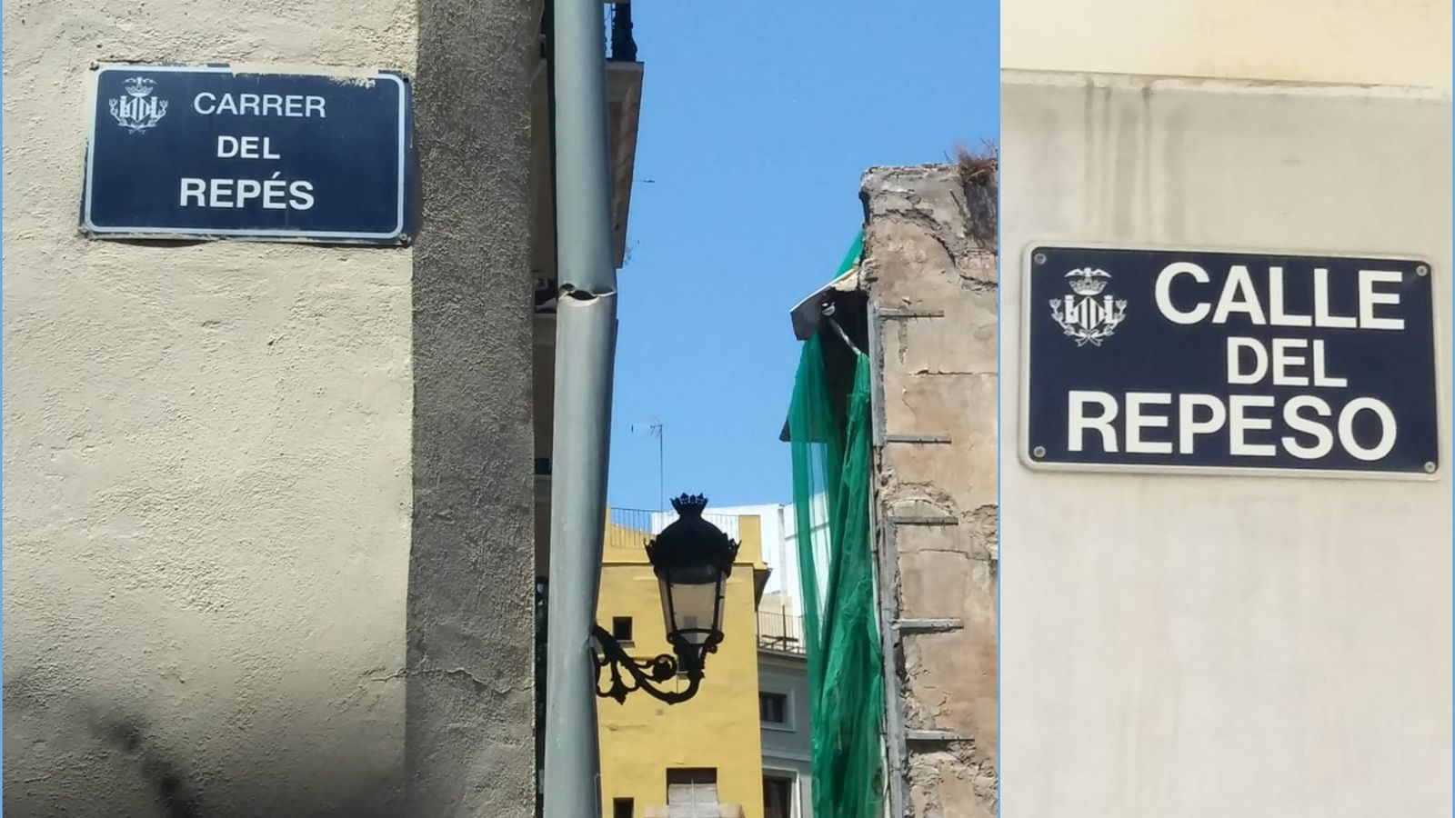 El carrer del Repés de València