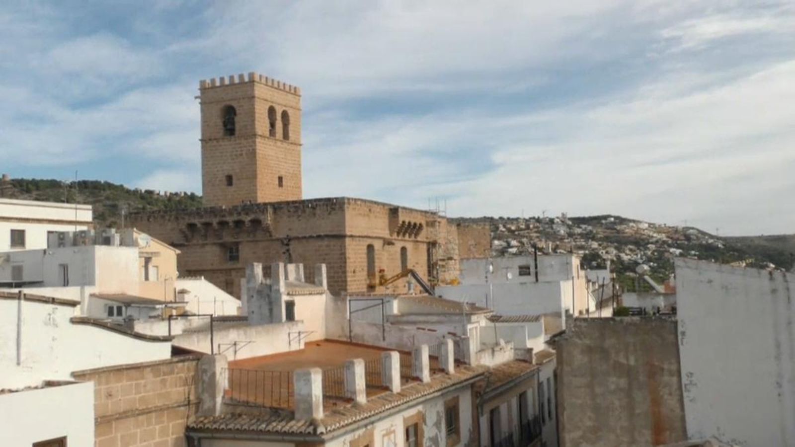 L’església fortalesa de Xàbia recupera els merlets
