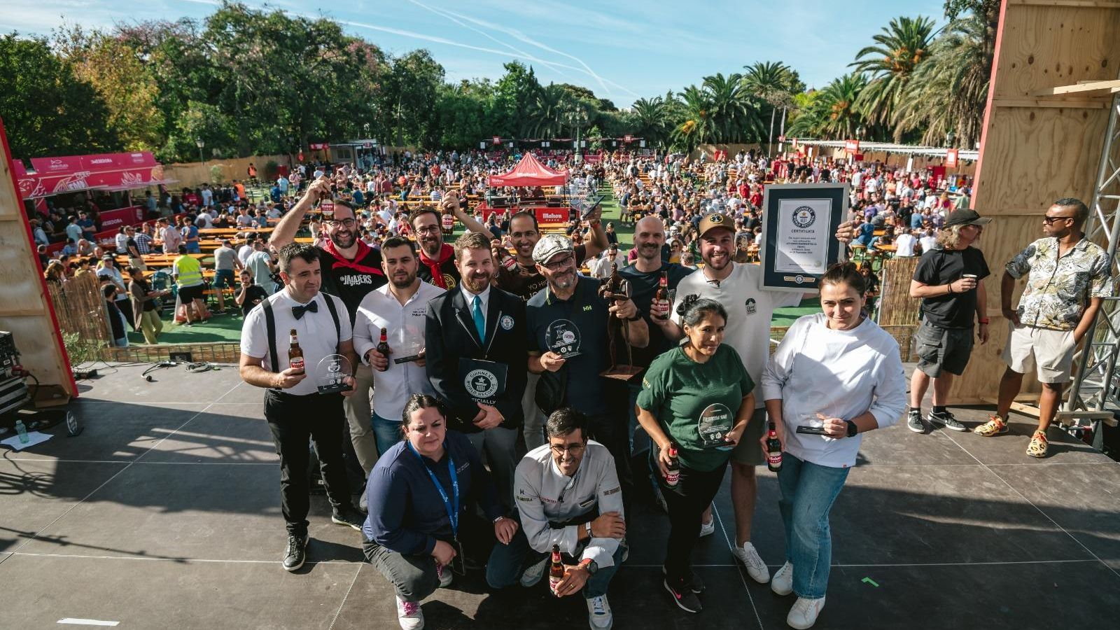 Rècord Guinnes de l'esmorzaret més multitudinari del món