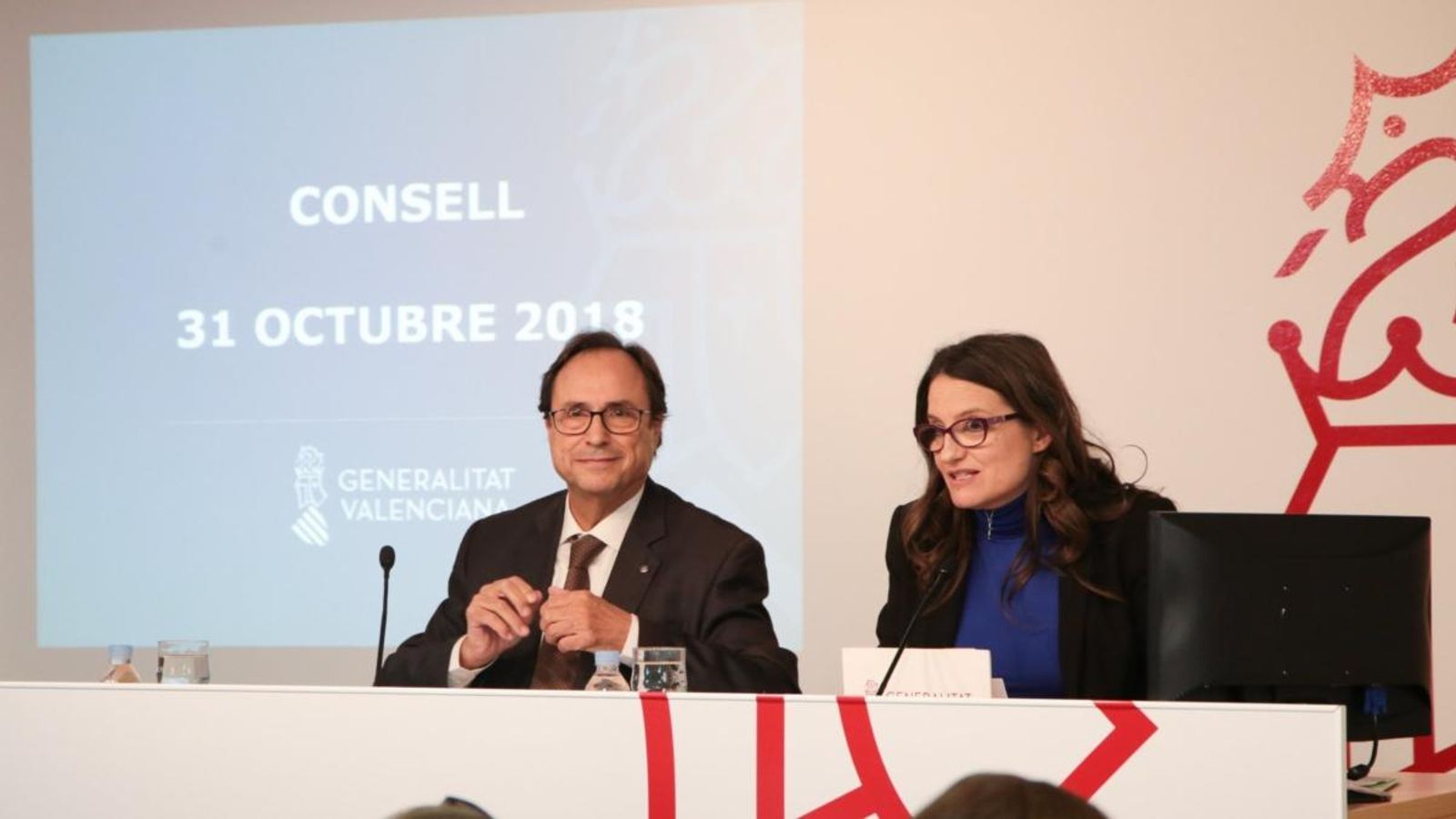 La vicepresidenta del Consell, Mónica Oltra, presenta el pressupostos per a 2019