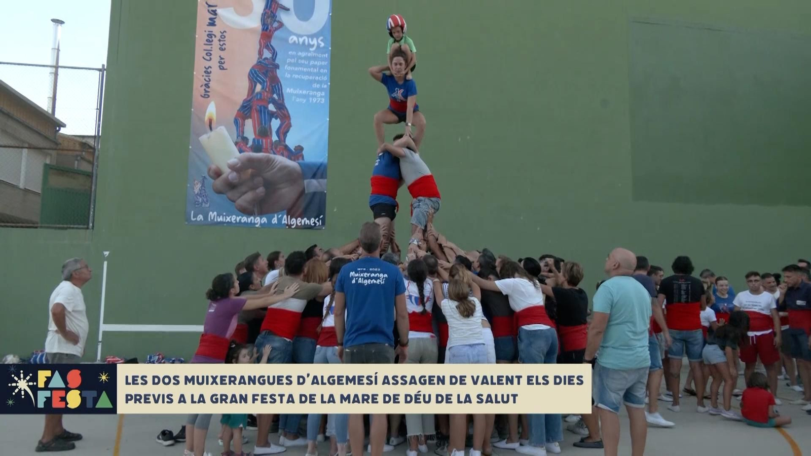 Ens endinsem en els assajos de les Muixerangues d’Algemesí!