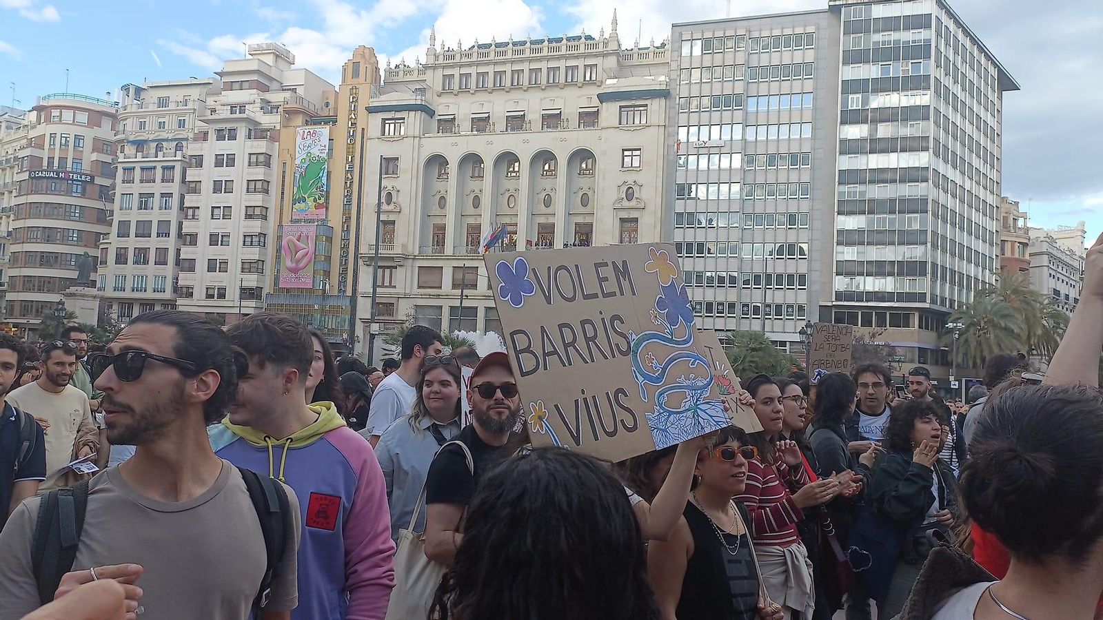 Manifestació per l'habitatge a València Manifestació per l'habitatge a València