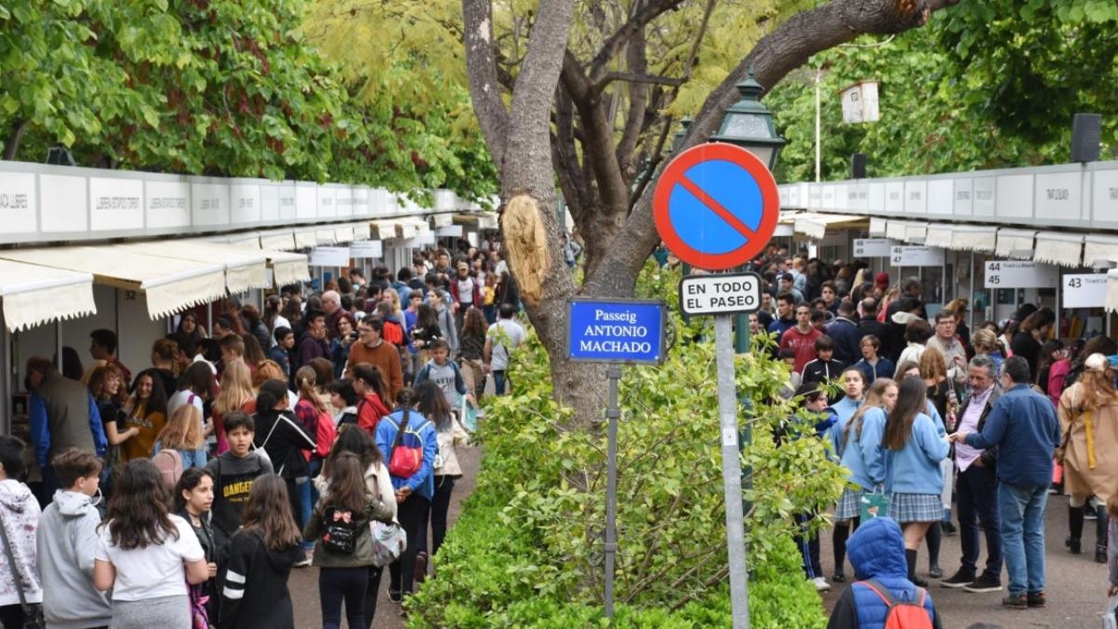 Imatge d'arxiu de la Fira del Llibre de València