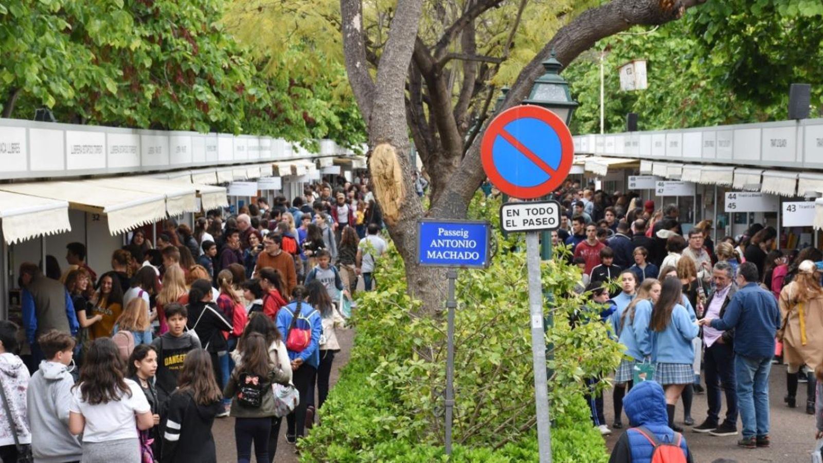 Imatge d'arxiu de la Fira del Llibre de València