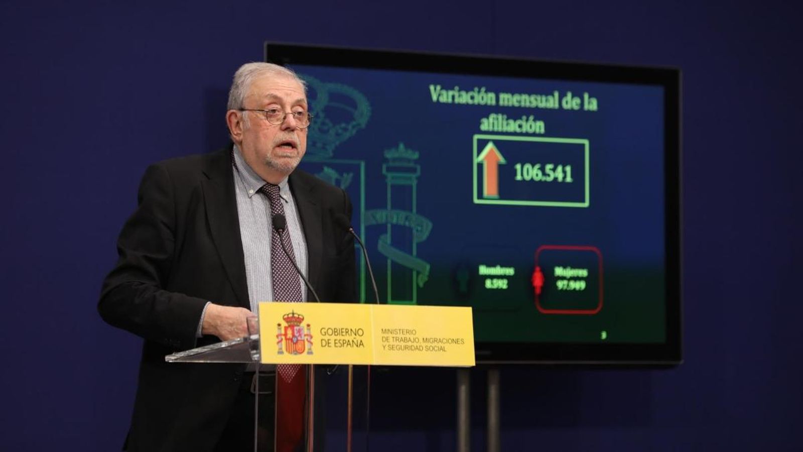 El secretari d'Estat de Seguretat Social, Octavio Granado, aquest dimarts