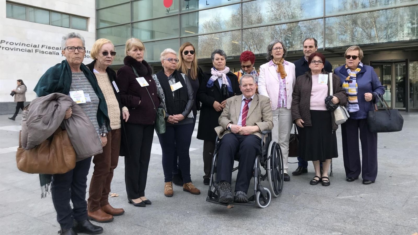 Afectades per Agreal després de la primera sessió del judici a la Ciutat de la Justícia