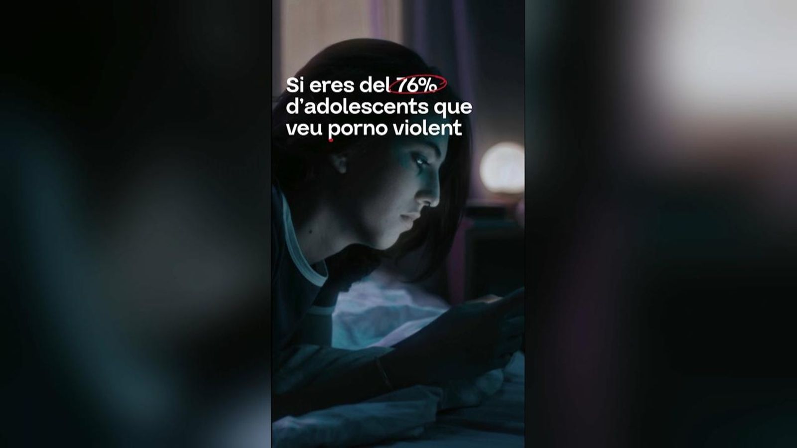 Campanya de la Generalitat sobre pornografia i adolescència