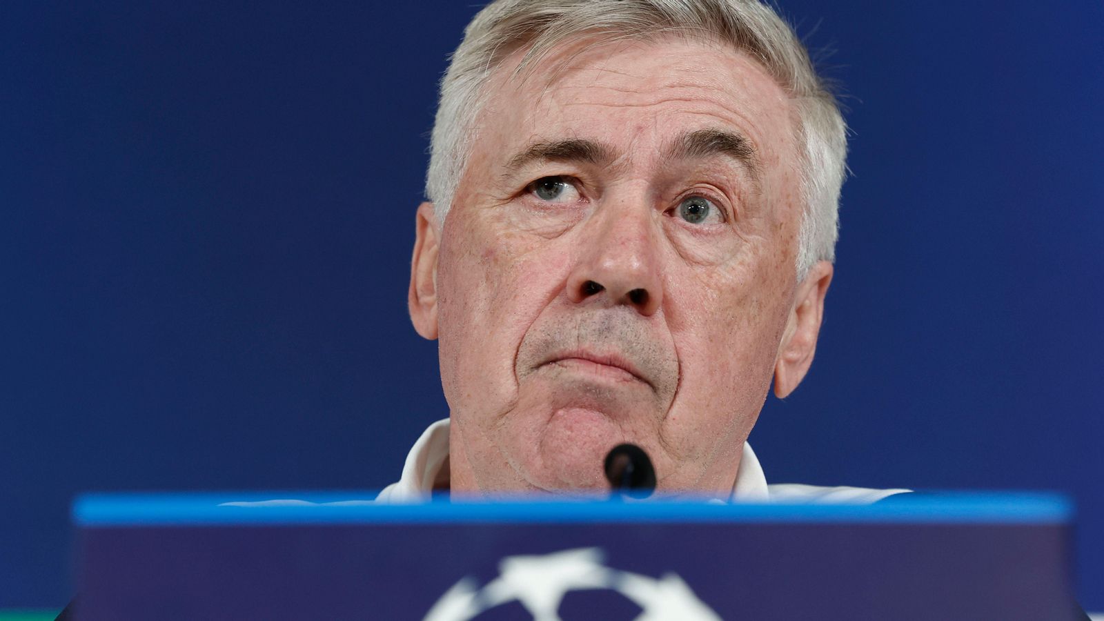 L'entrenador del Reial Madrid, Carlo Ancelotti